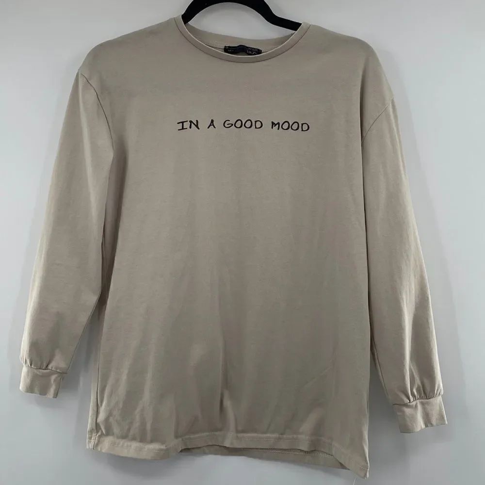 3For$20 Daly Khaki Good mood Long Sleeve size small